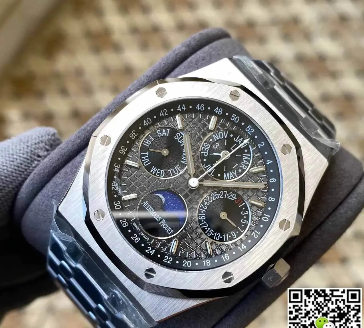 Audemars Piguet Royal Oak 26609TI.OO.1220TI.01 APS Factory 1:1 Best Edition Replica Watch Grey Dial